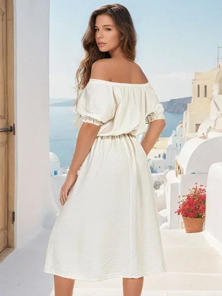 Rochie midi Resti până la genunchi de costum