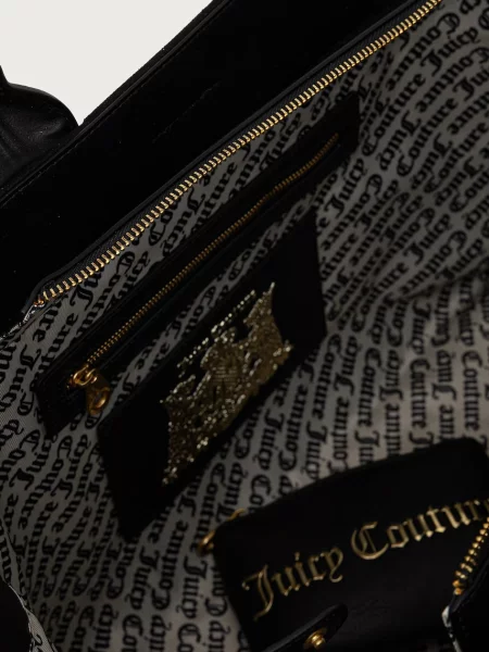 Замшевая сумка шоппер Juicy Couture