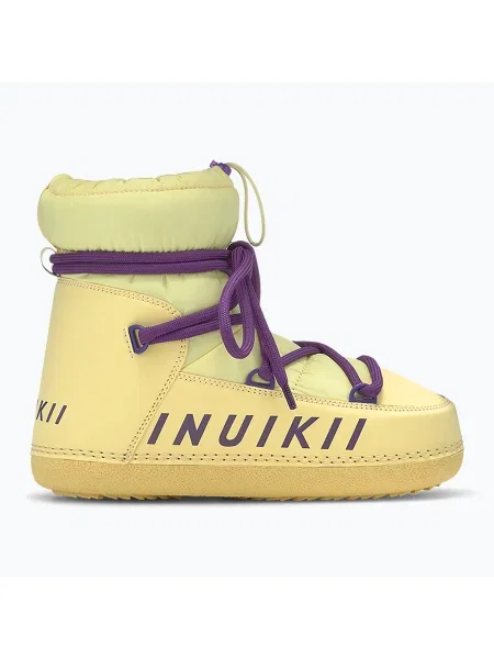 Cizme de zăpadă pentru femei INUIKII Mountain yellow galben