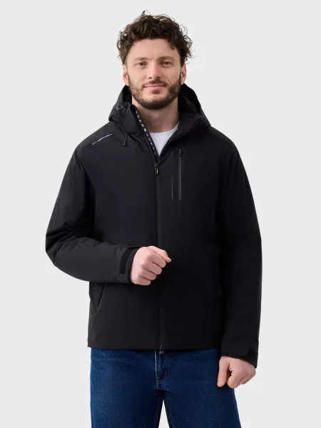 Демісезонна куртка AVECS чорний