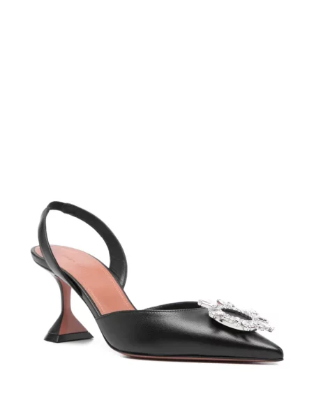 Pantofi cu toc Amina Muaddi negru