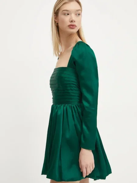 Šaty Abercrombie & Fitch mini zelená