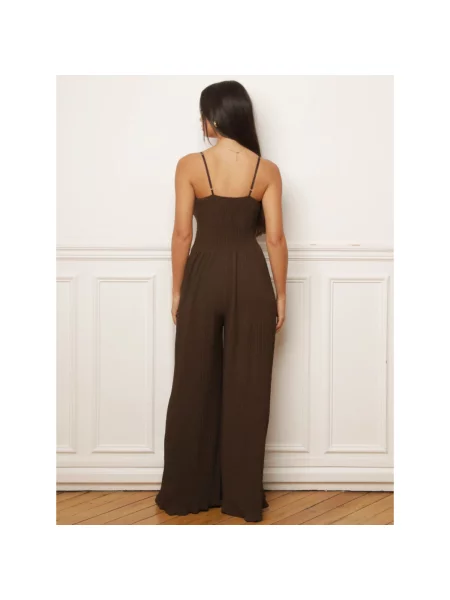 Salopetă La Modeuse maro