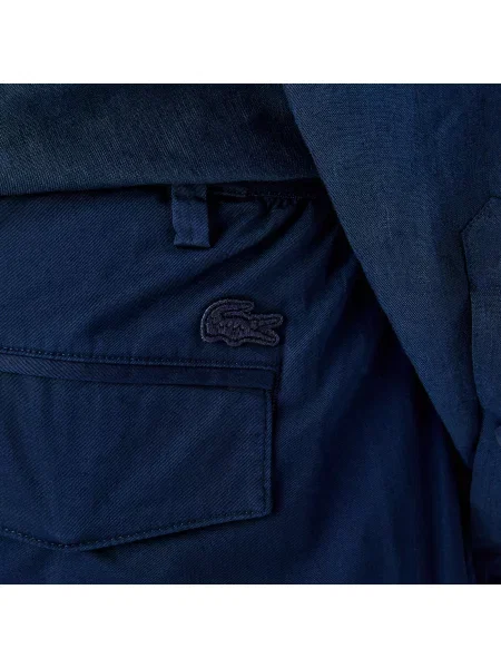 Lacoste Spodnie Lacoste granatowe