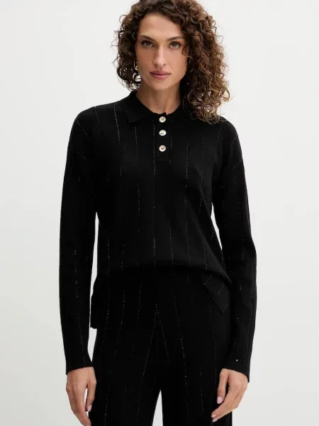 Fracomina pulover light negru