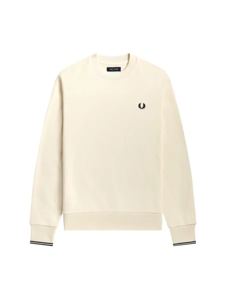 Bluza Fred Perry z logo beżowa
