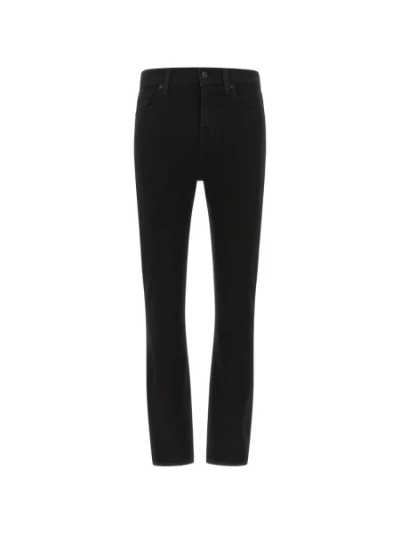 Blugi skinny 7 For All Mankind skinny fit negru