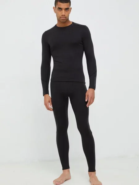 Шерстяное термобелье Helly Hansen черное