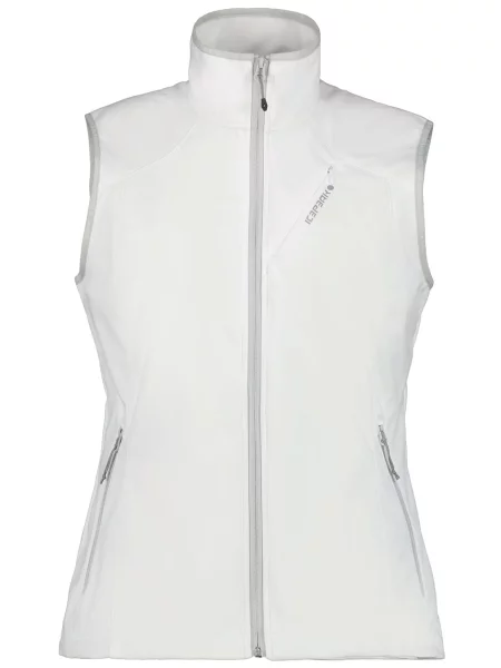 ICEPEAK Sportovní vesta Brush světle šedá bílá