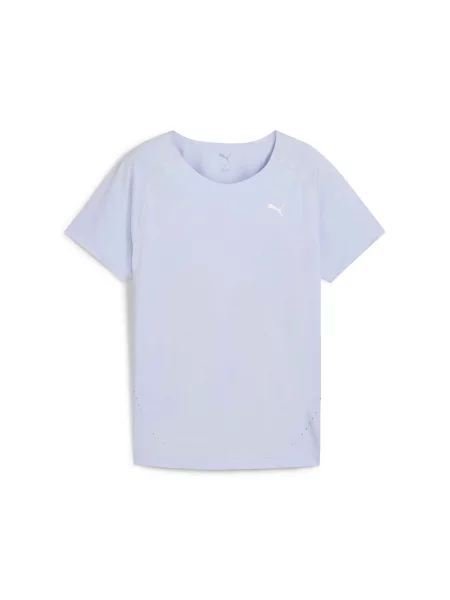 Футболка PUMA Everyday Cloudspun Ss Tee​ W комбінований верх синій