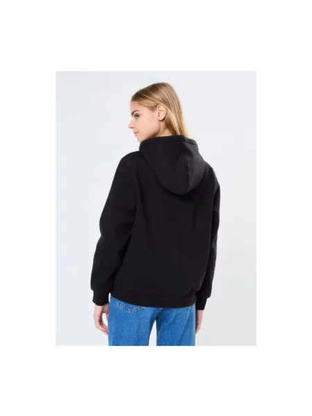 Bluza z kapturem Calvin Klein Jeans z kapturem czarna