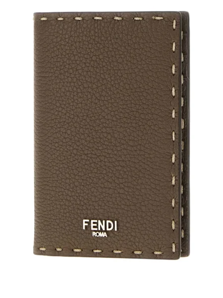 Portofel Fendi din piele maro