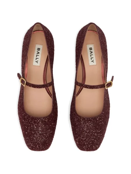 Pantofi cu toc Bally roșu