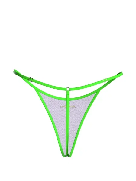 Chiloți tanga Maison Close violet