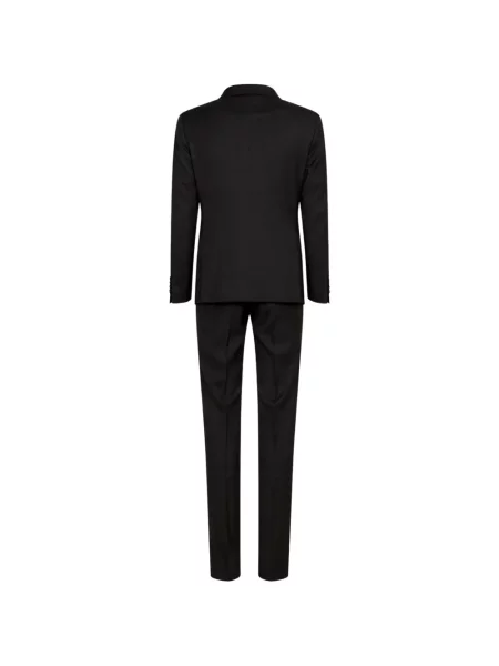 Μάλλινο σύνολο Tagliatore διπλόκουμπα καφέ