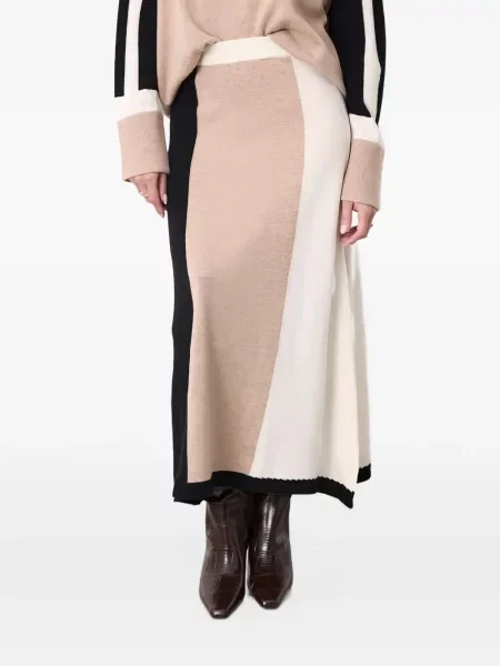 Fusta maxi Not Shy tricotate