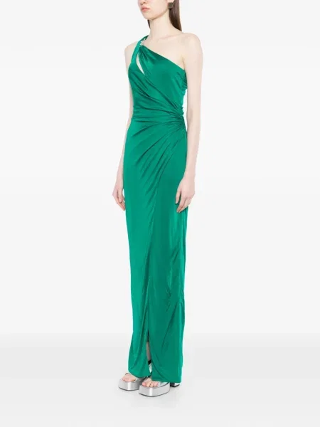 Rochie Versace drapată verde