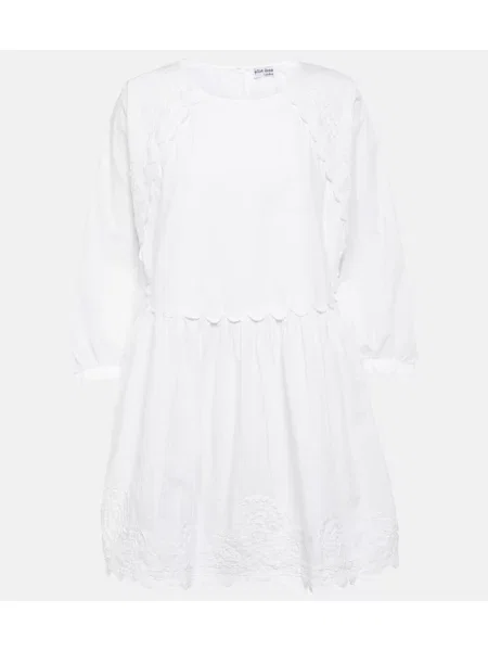 Rochie Juliet Dunn din poplin alb