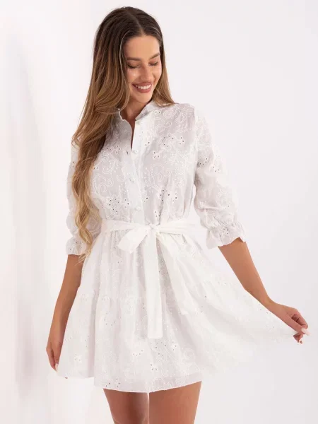 Rochie Lakerta de costum alb