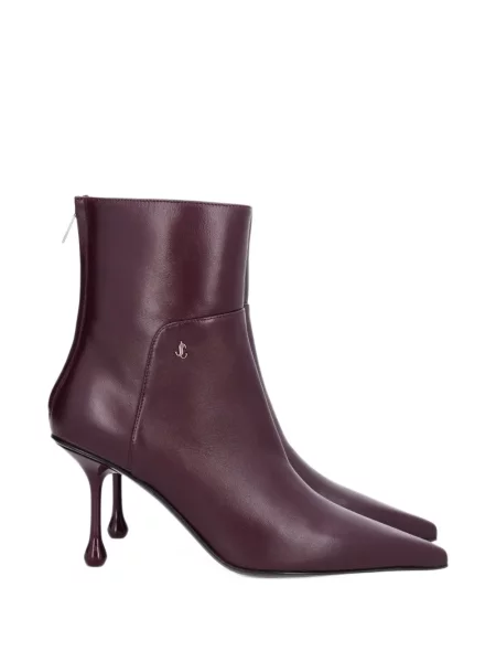 Cizme scurte Jimmy Choo roșu