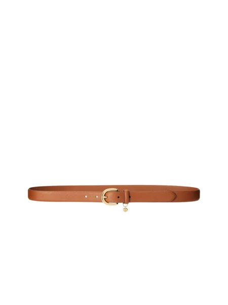 Pasek LAUREN RALPH LAUREN brązowy