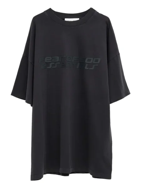 Tricou Fear Of God Essentials cu imagine negru