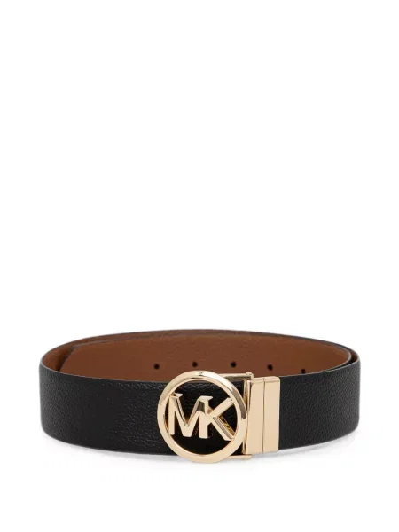Reversibil bikini Michael Michael Kors cu broderie din piele de căprioară portocaliu
