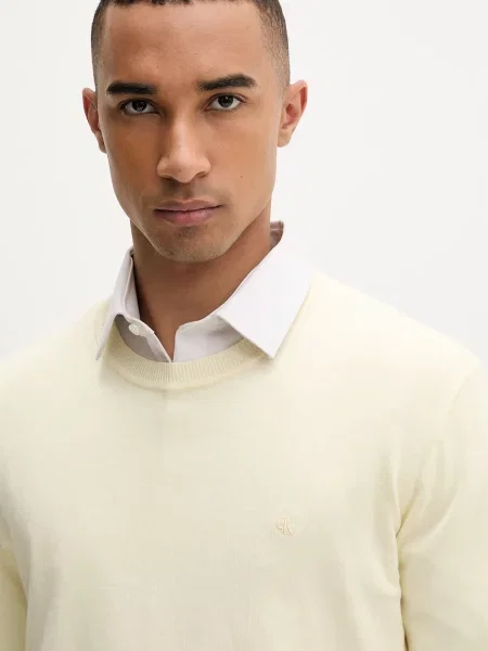 Calvin Klein férfi pulóver sárga