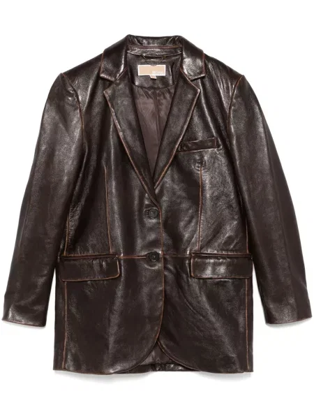 Geanta de piele Michael Michael Kors din piele maro