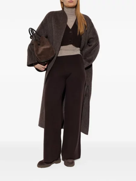 Cardigan Max Mara de lână maro