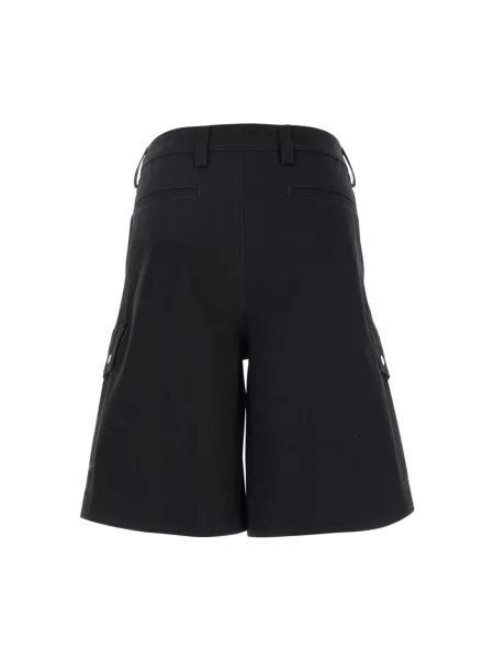Szorty cargo Off-white z paskiem białe