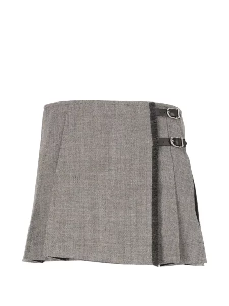 Fusta mini Durazzi Milano gri