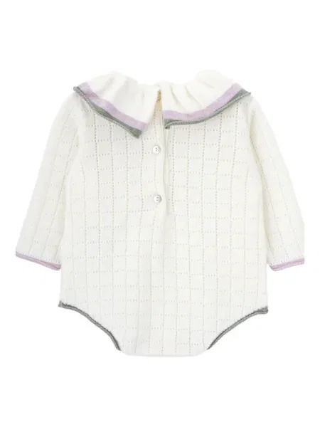 Dětské body Knot bílý