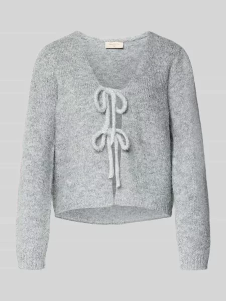 Kardigan rozpinany krój loose fit z dodatkiem wełny Model GRSLULU' Free/quent