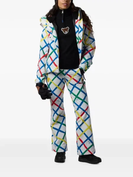 Pantaloni de schi Rossignol alb
