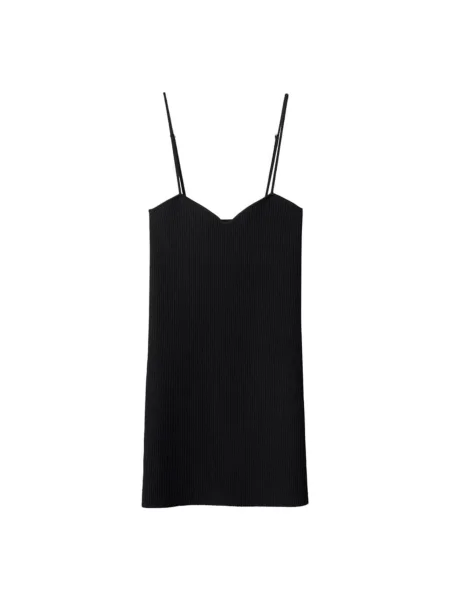 MANGO Rochie tricotat Laurel' negru