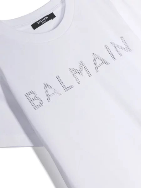 Koszulka dziecięca Balmain biała