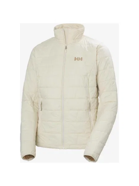 Kurtka z kapturem Helly Hansen LIFALOFT Insulator beżowy XS biała