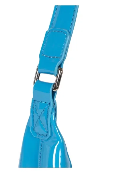 Top Glynit din piele albastru