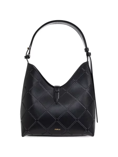 Shopper kabelka Furla černá