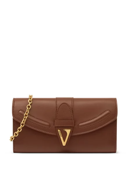 Portofel Versace din piele maro