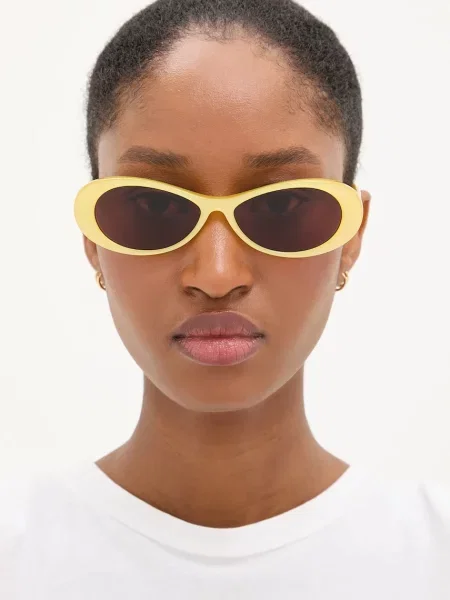 Солнцезащитные очки Jacquemus желтые