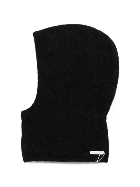 Pletený klasický čepice Low Classic černý