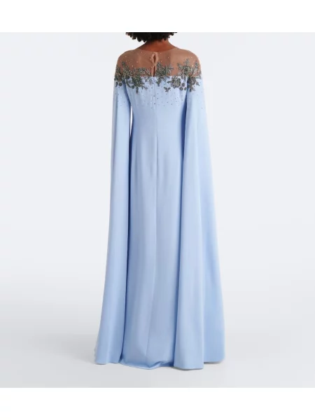 Rochie Carolina Herrera albastru