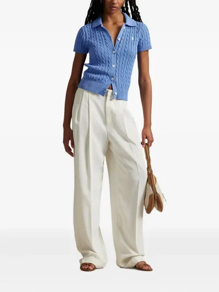 Tricou Polo Ralph Lauren de in scurt cu imagine albastru