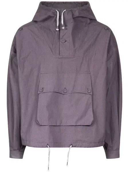 Geacă Maison Margiela cu glugă violet