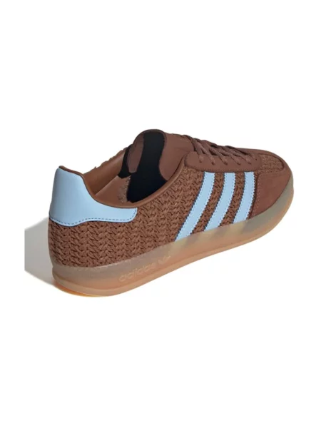 Sneakersy Adidas Originals skórzane brązowe