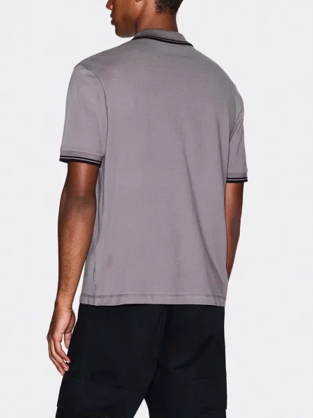 Поло Armani Exchange серое