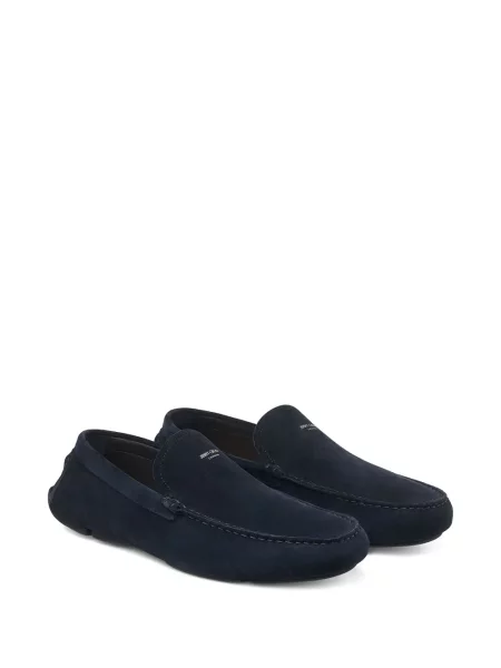 Pantofi loafer Jimmy Choo din piele albastru
