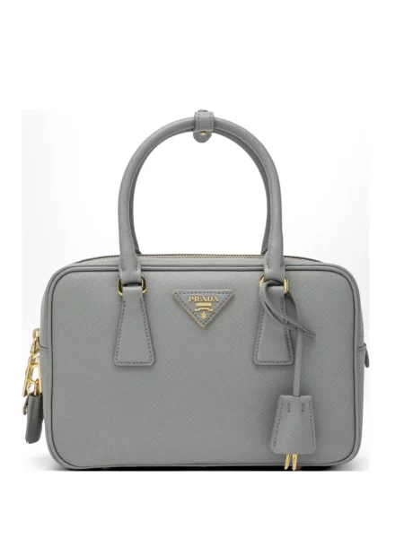 Geantă shopper Prada gri
